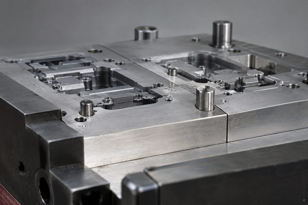 Precision Machined Metal Mold Assembly